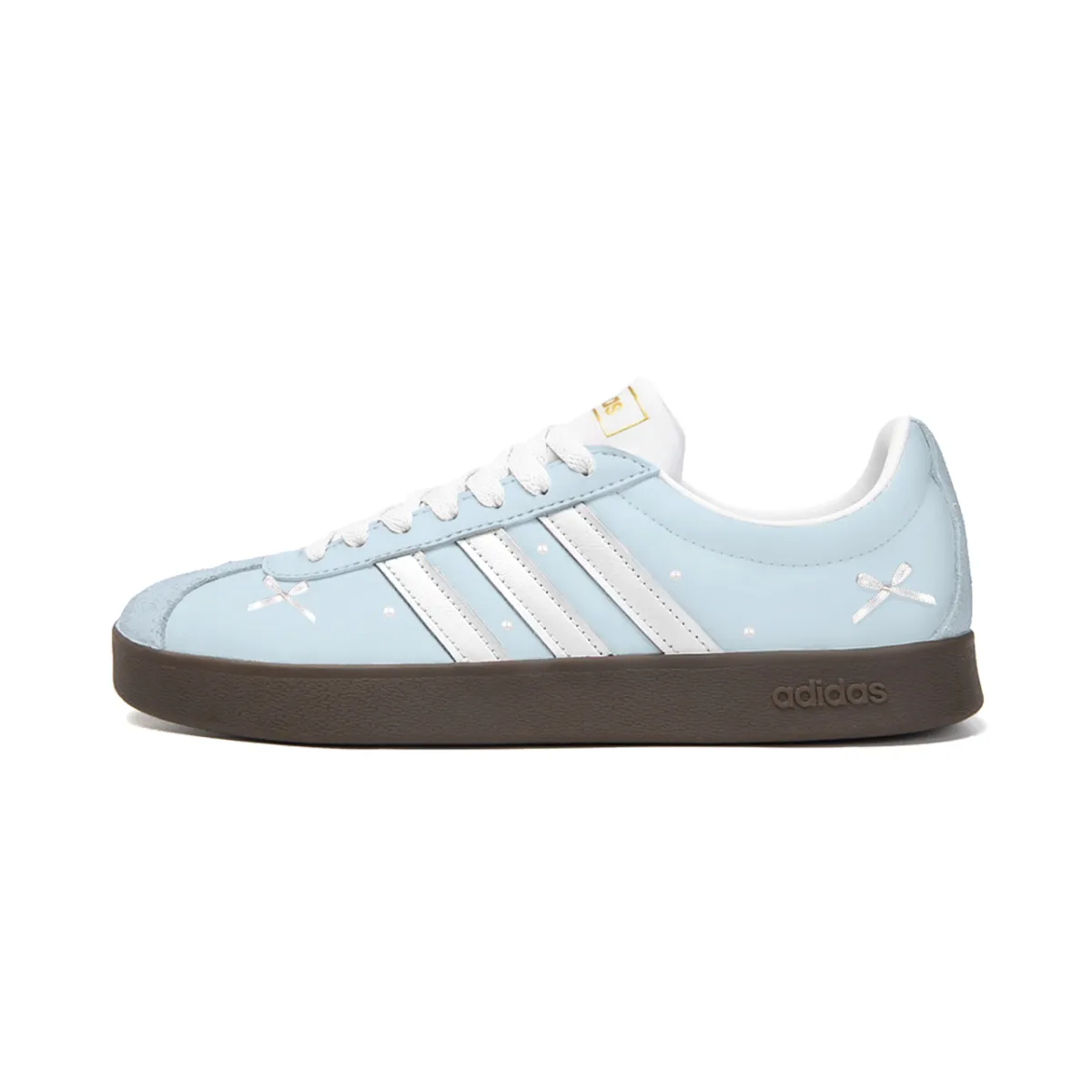 Adidas VL COURT 2.0 Slip Resistant Abrasion Resistant Slip Resistant Abrasion Resistant Low top Skateboard Shoes Unisex