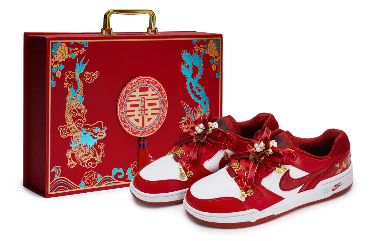 Nike Full Force Low 811 Manufacturing, Perfect Match With Apricot, Gift Box Abrasion Resistant Abrasion Resistant