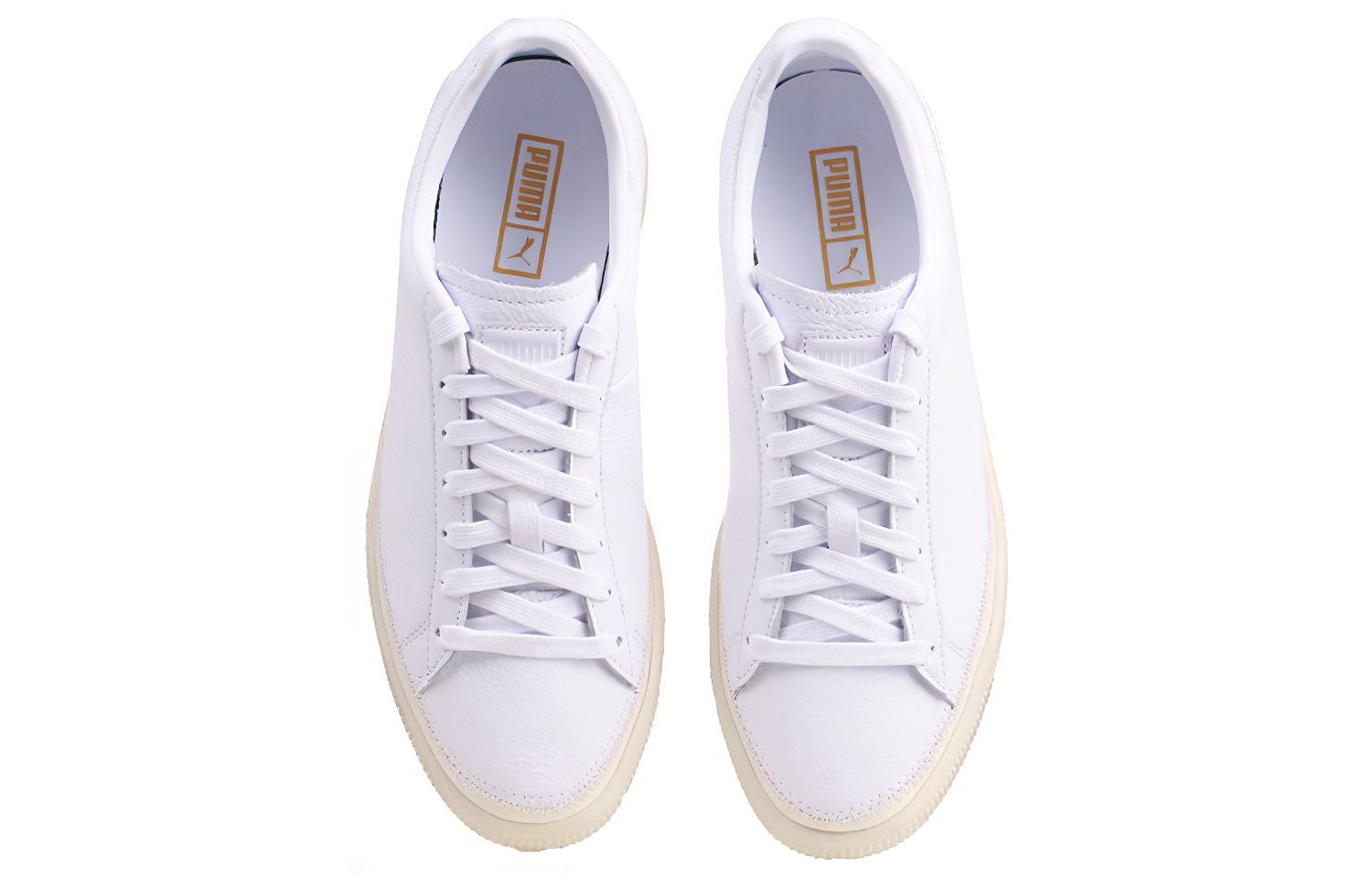 Кеды PUMA Basket Stitched (белые) — Белый — фото 4