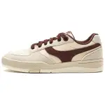 Li Ning Slip Resistant Abrasion Resistant Low top Skateboard Shoes Women's Beige Red