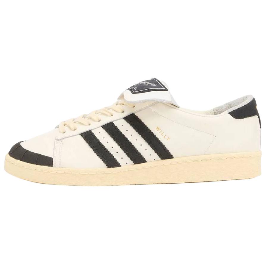 Adidas Originals x Willy Chavarria JABBAR Abrasion Resistant Low top Skateboard Shoes Unisex Ecru
