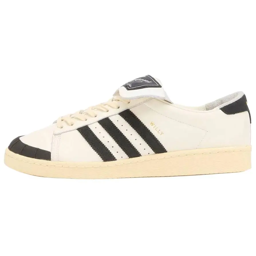 Adidas Originals x Willy Chavarria JABBAR Abrasion Resistant Low top Skateboard Shoes Unisex Ecru