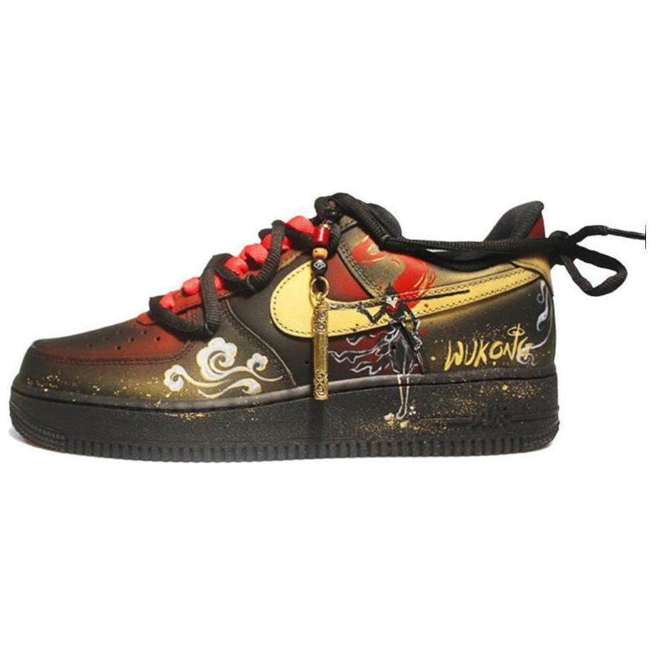 Nike Air Force 1 Coverage Thermal Slip Resistant Low top Skateboard Shoes Unisex Black