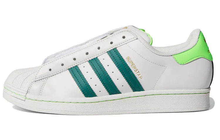 Adidas Superstar Laceless 'Grey Collegiate Green'