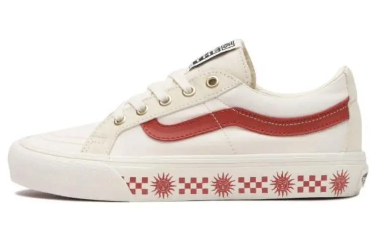 Vans SK8 Low 'White Red'