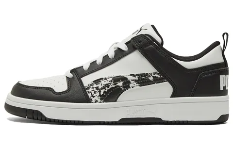 PUMA Rebound LayUp Low 'Black White Camo'