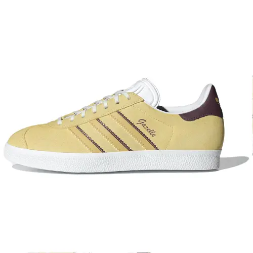 Gazelle Wmns Adidas Originals 'Almost Yellow Maroon' Women's