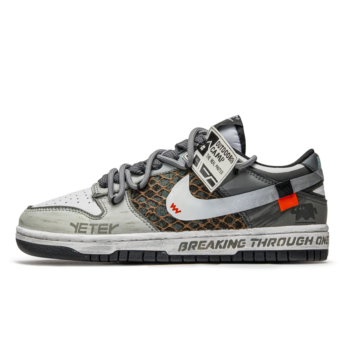 Nike Dunk Miracle Travel Quick Dry Abrasion Resistant Low top Skateboard Shoes Unisex