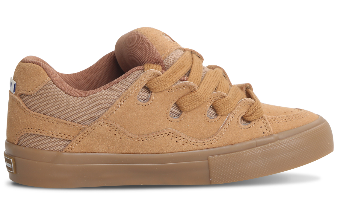 Ollieskate Slip Resistant Cushioning Abrasion Resistant Skateboard Shoes Unisex Wheat