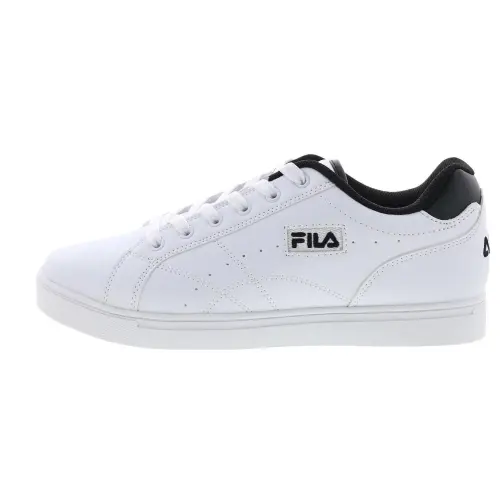 FILA Abrasion Resistant Breathable Abrasion Resistant Breathable Low top Skateboard Shoes Men's White Black