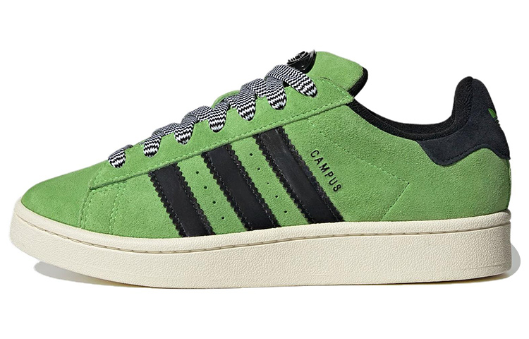 Женские кеды adidas originals CAMPUS 00s (зелено-черный)