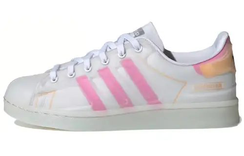 Adidas Originals Superstar Futureshell 'White Orange Pink' Women's