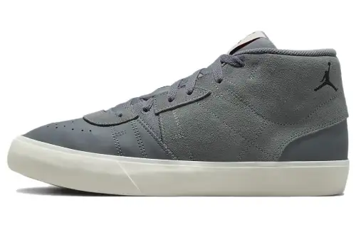 Jordan Series Mid Cool Grey Sail University Red Black