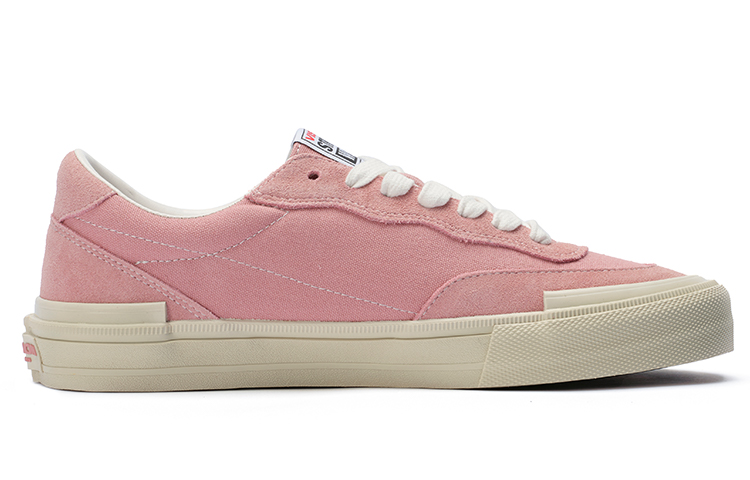 Vision Street Wear Flat Top Low top Skateboard Shoes Unisex Cherry Blossom Pink