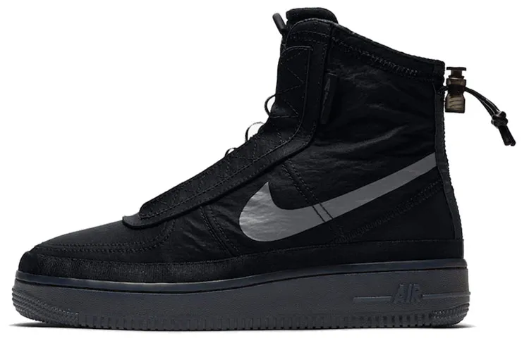 Nike Air Force 1 High Shell 'Black' Women's