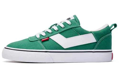 Pony Skate Comfortable And Breathable Slip Resistant Cushioning Low top Skateboard Shoes Unisex Green White