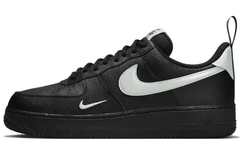 Nike Air Force 1 Low '07 LV8 Black Metallic Silver