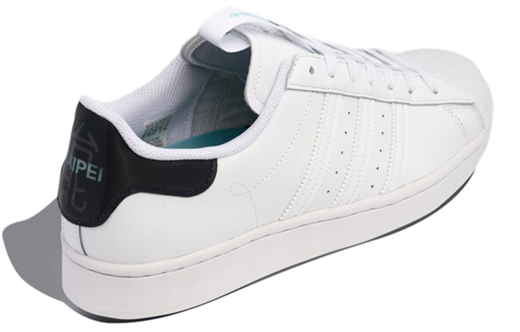 Кеды adidas originals Superstar (бело-синие) — фото 4
