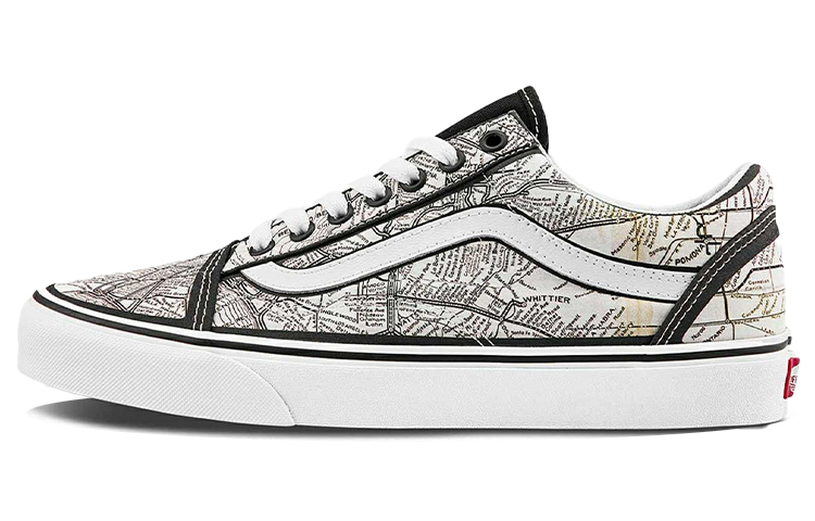 Old Skool Moca x Old Skool Vans 'Frances Stark Maps'