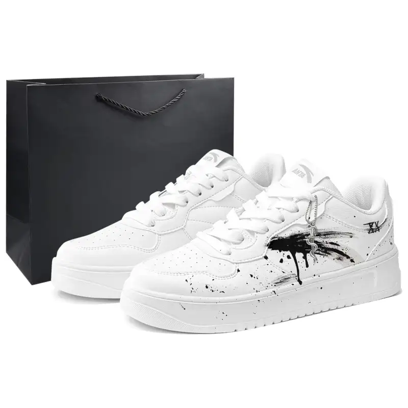 Anta CNY Box, Black Mamba, First Day Culture Slip Resistant, Abrasion Resistant, Lightweight