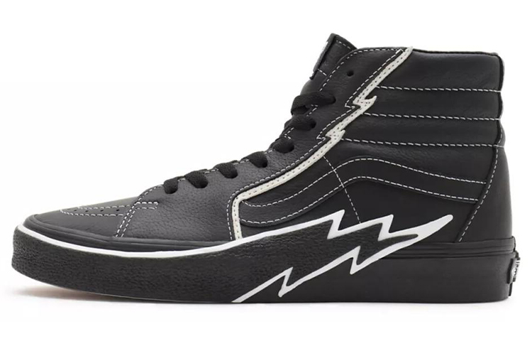 Sk8 Vans-Hi 'Bolt - Black'