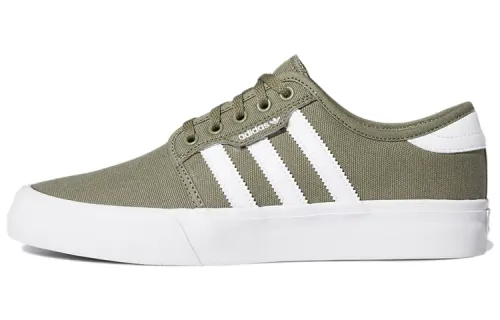 Adidas Originals Seeley Xt Comfortable Abrasion Resistant Coverage Low top Skateboard Shoes Men's Army Green
