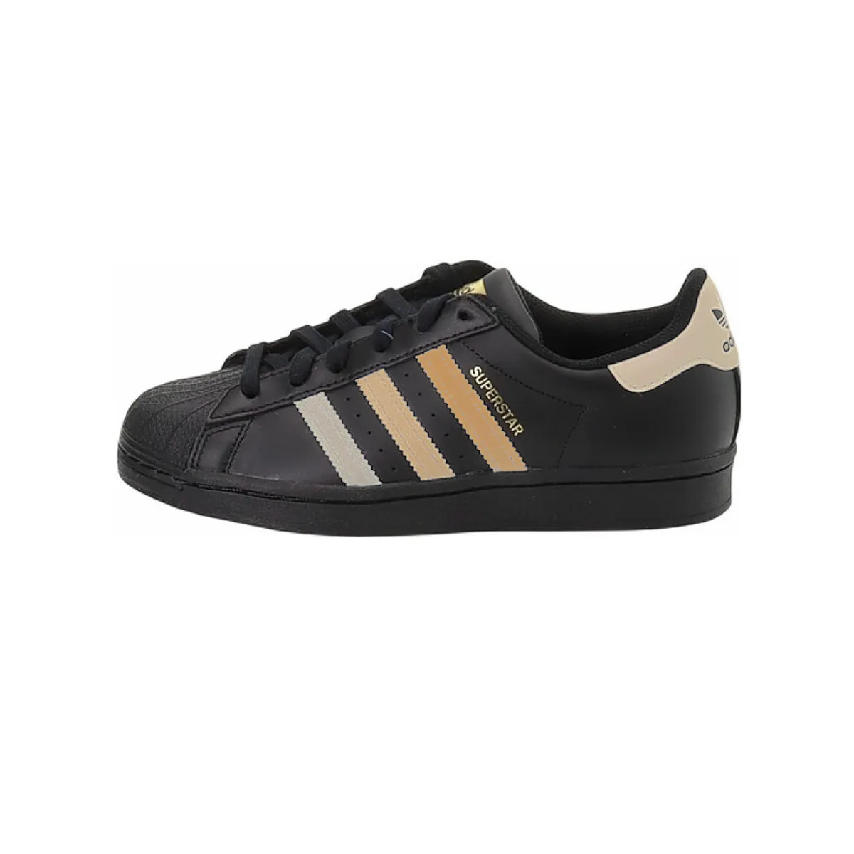 Adidas Originals SUPERSTAR Slip Resistant Low top Skateboard Shoes Unisex Black Brown