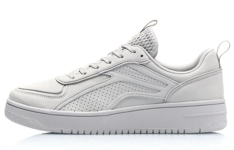 Li Ning Low top Skateboard Shoes Unisex Bellflower Gray