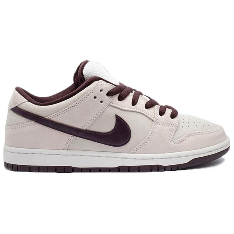 Кроссовки Nike Dunk SB Pro "Desert Sand / Mahogany" (серо-коричневый) — Тёмно-коричневый / серый — фото 2