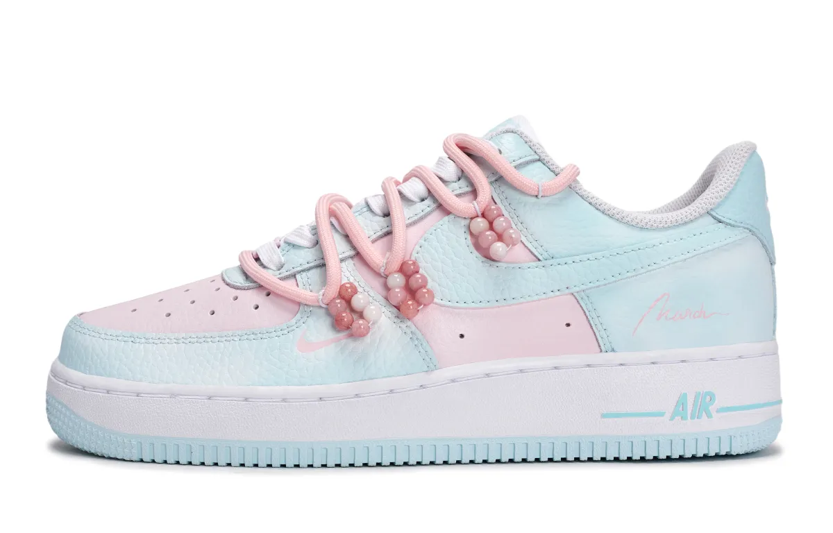 Nike Air Force 1 REGO Hot Dog, Cloud Gummies Slip Resistant Abrasion Resistant Low top Skateboard Shoes Women's