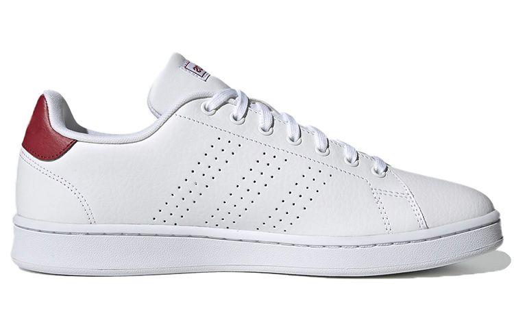 Кеды adidas neo ADVANTAGE (бело-красные) — Белый / красный — фото 2