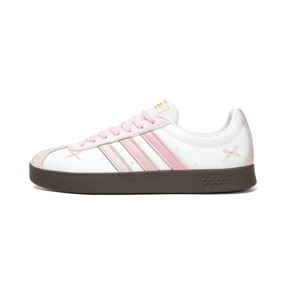 Adidas VL COURT 2.0 Starlight Manufacturing, Soft Matte Slip Resistant Abrasion Resistant