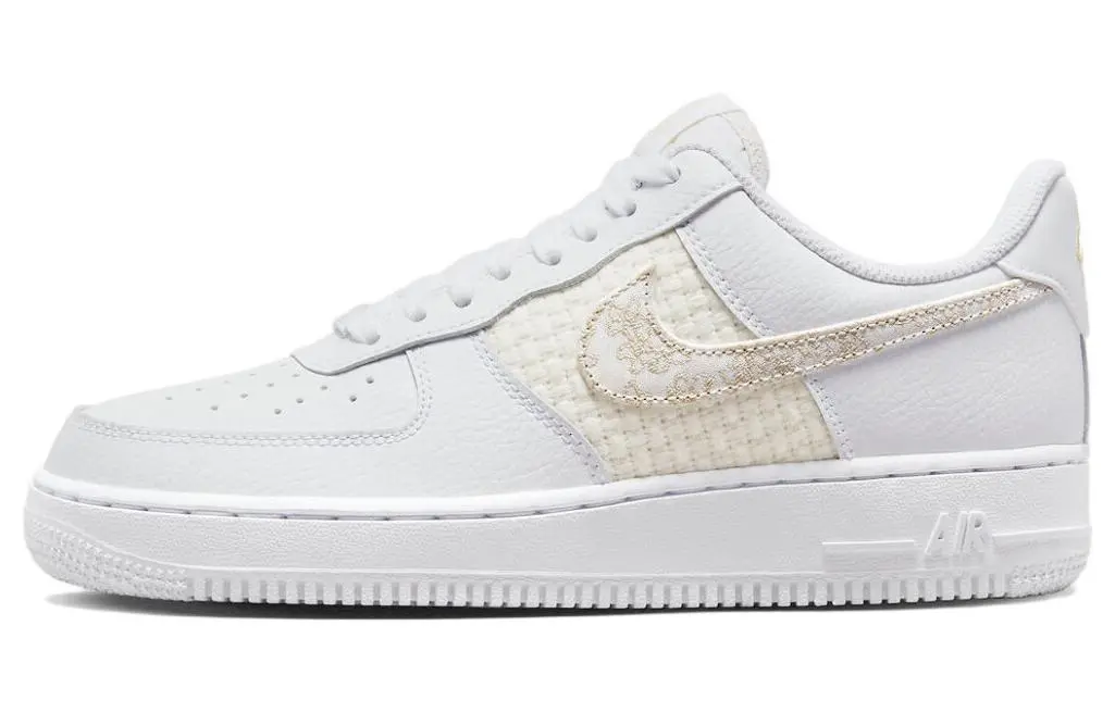 Nike Air Force 1 Leather Slip Resistant Abrasion Resistant Slip Resistant Abrasion Resistant Low top Skateboard Shoes