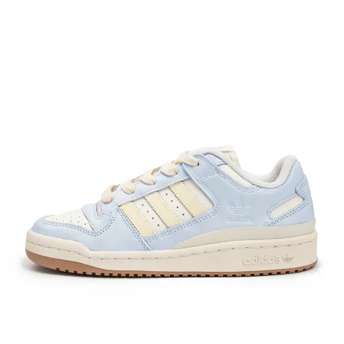Adidas Originals FORUM Skateboard Shoes Unisex Low Top White/Beige/Blue