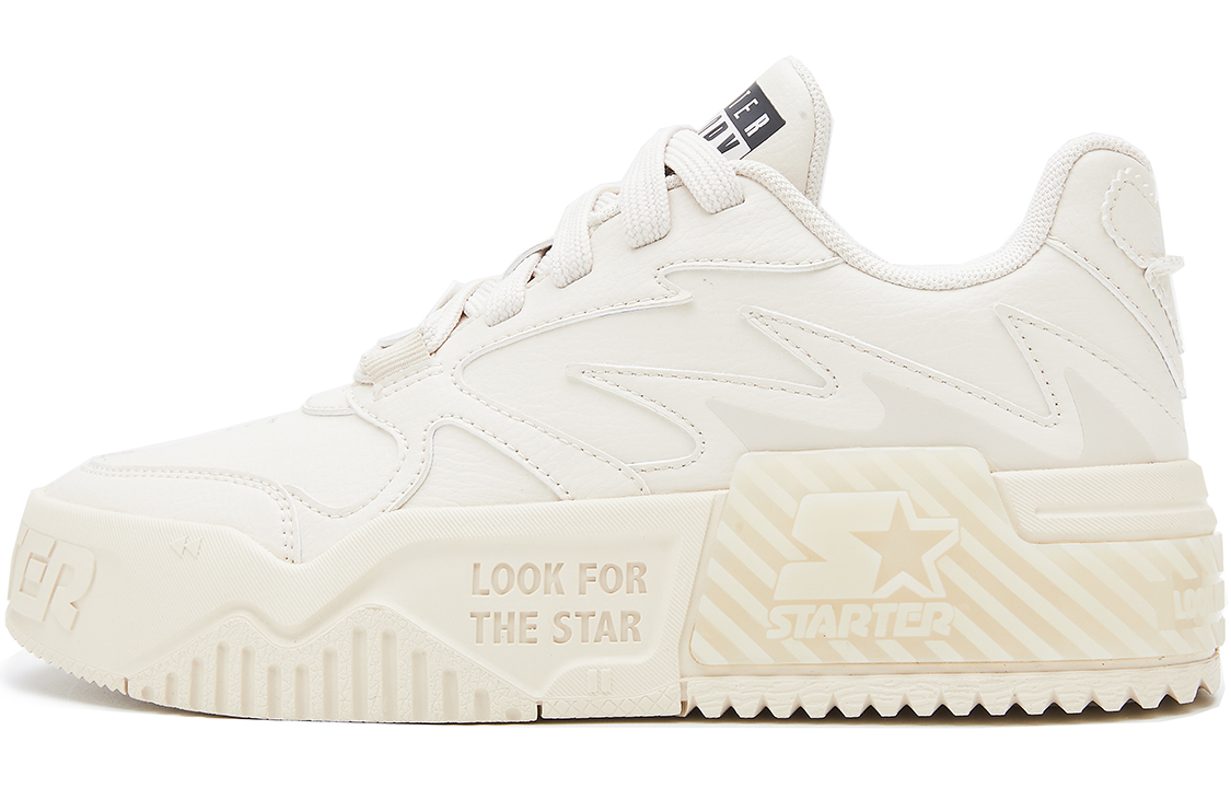 STARTER Sound Wave VOL Collection Height Increasing Low top Skateboard Shoes Women's White