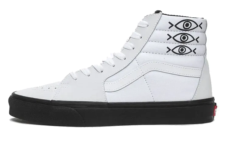 Sk8 Shallowtree x Sk8 Vans-Hi 'White Black'