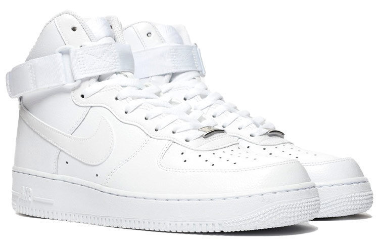 Мужские кроссовки Nike Air Force 1 07 (белые) — фото 3