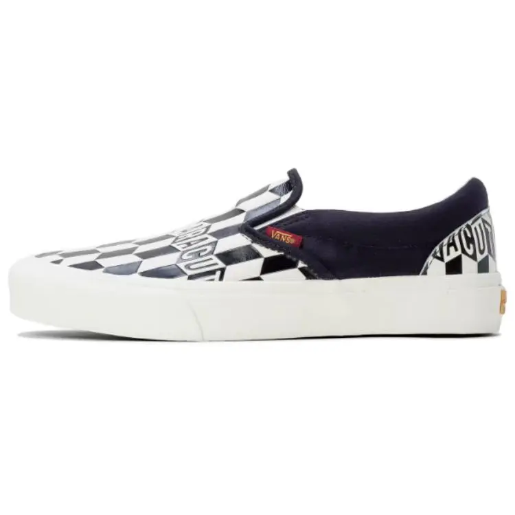 Slip-On Baracuta x Classic Vans 5 'Black Checkerboard'