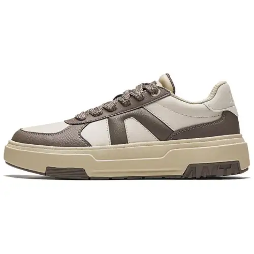 Anta A Dao Slip Resistant Cushioning Abrasion Resistant Low top Skateboard Shoes Men's Brown