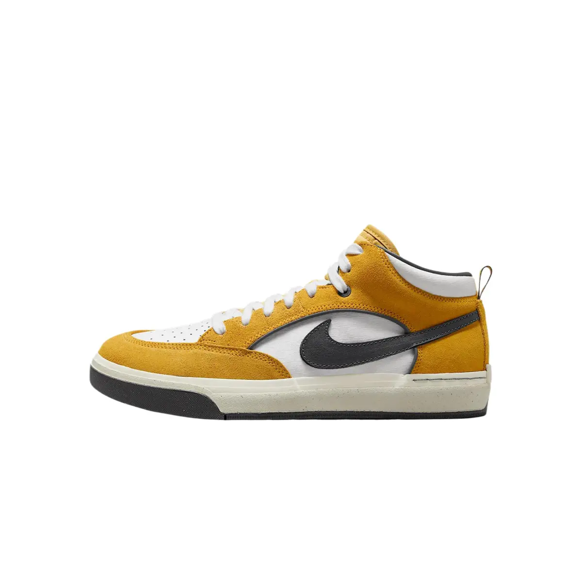 Nike SB React Leo Mid top Skateboard Shoes Men's Gold
