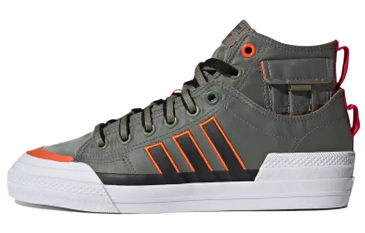 Adidas Nizza Hi Dl 'Green White Orange'
