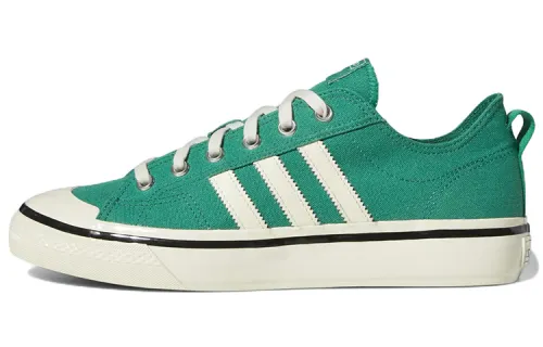 Adidas Originals NIZZA Skateboard Shoes Men's Low Top Green