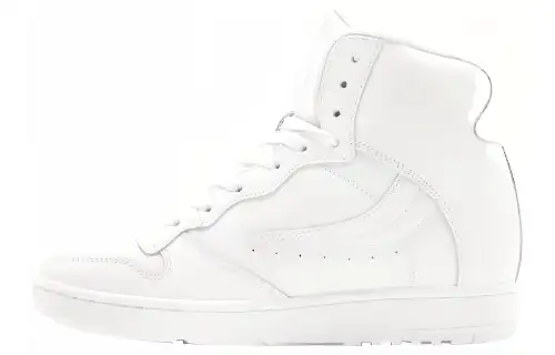FILA Wx 120 Comfortable High top Skateboard Shoes Women's White