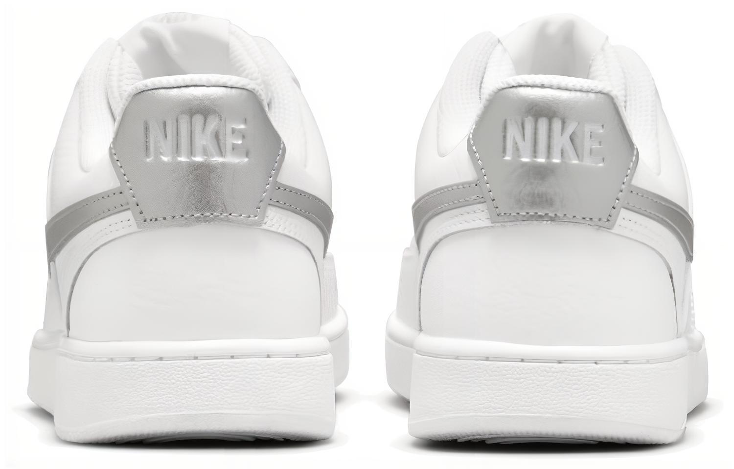 Женские кроссовки Nike Court Vision 1 Low (белый / серый) — фото 5