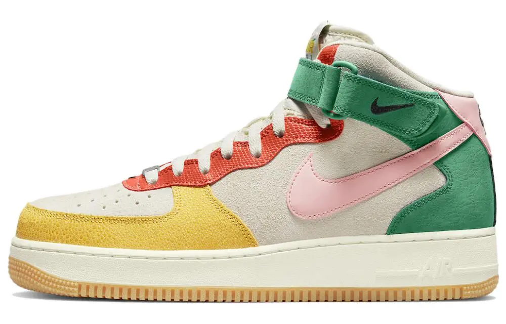 Nike Air Force 1 Mid Nh Vivid Sulfur Rush Orange
