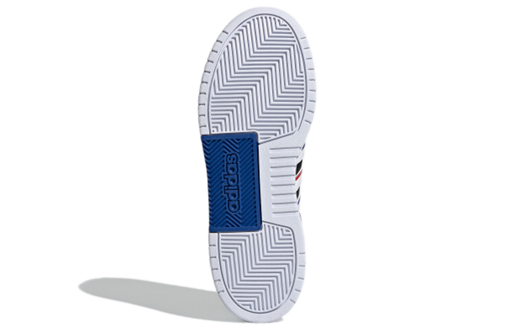 Мужские кеды adidas neo Entrap (черно-белые) — фото 6