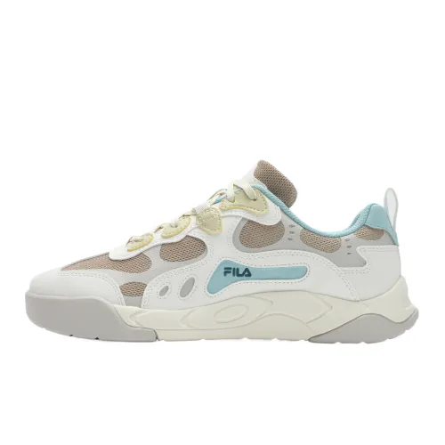 FILA STAR RHYTHM Star Rhythm Shoes Low top Skateboard Shoes Women's Milk White
