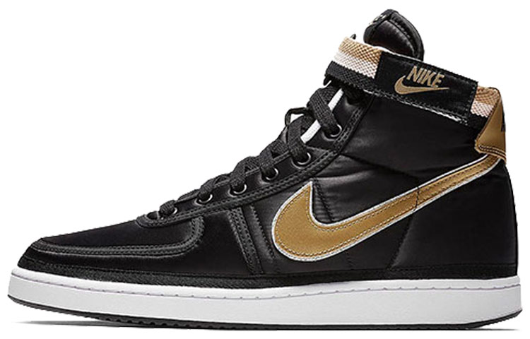 Nike Vandal High Supreme Black Metallic Gold