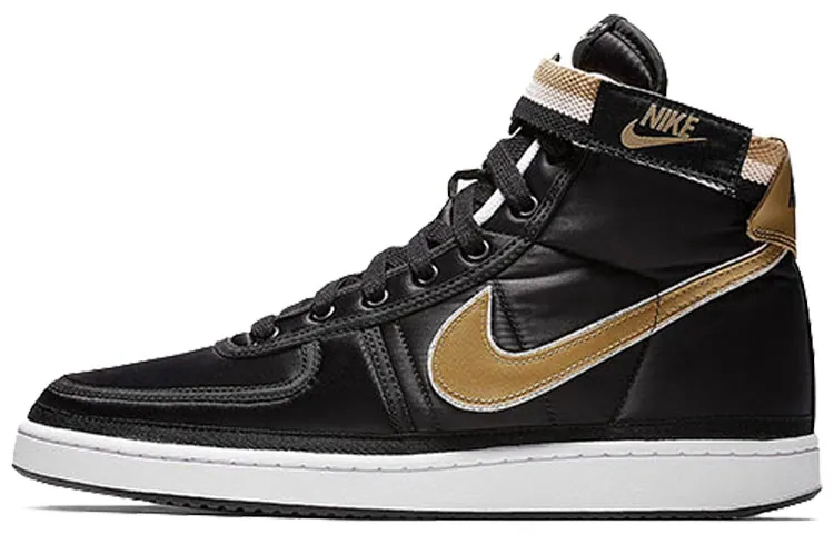 Nike Vandal High Supreme Black Metallic Gold