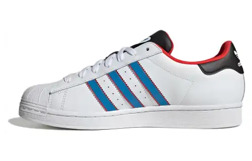 Adidas Originals Superstar 'White Blue Red'